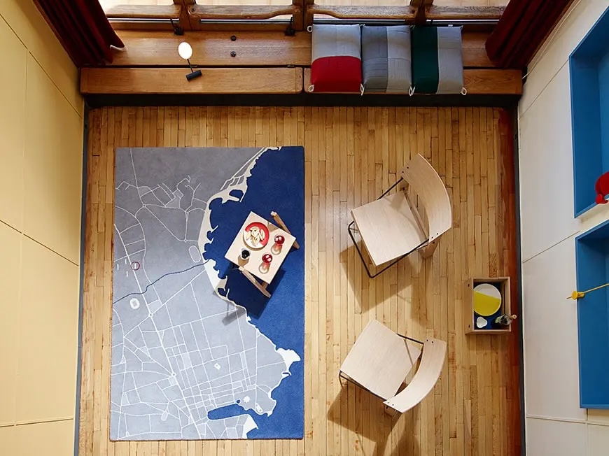 Przekrój mieszkania typu E2