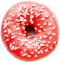 Red velvet donut