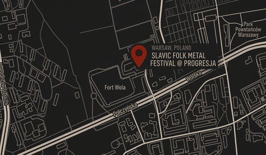 Festival location map
