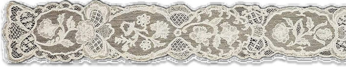 Lace decoration right